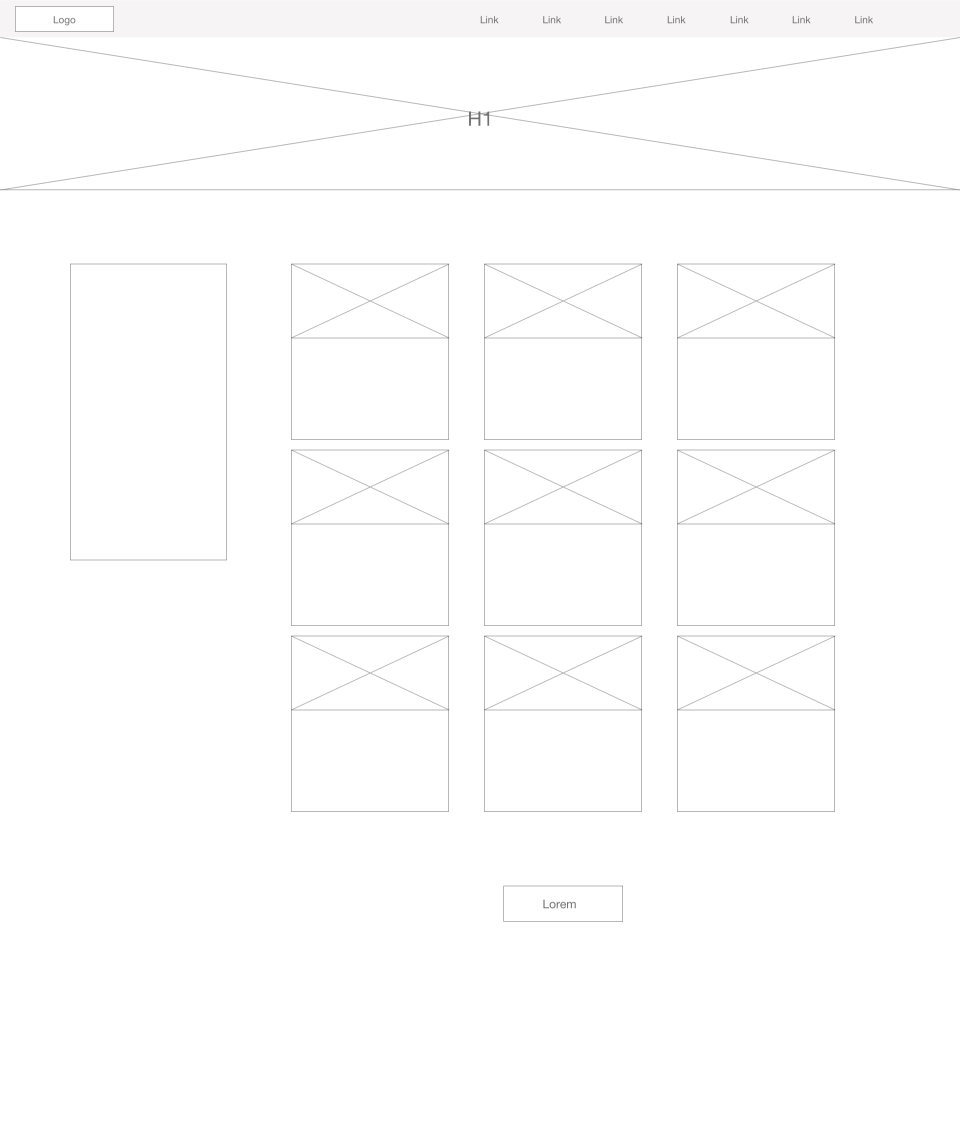 Billede af dyrearkiv wireframe Sejr